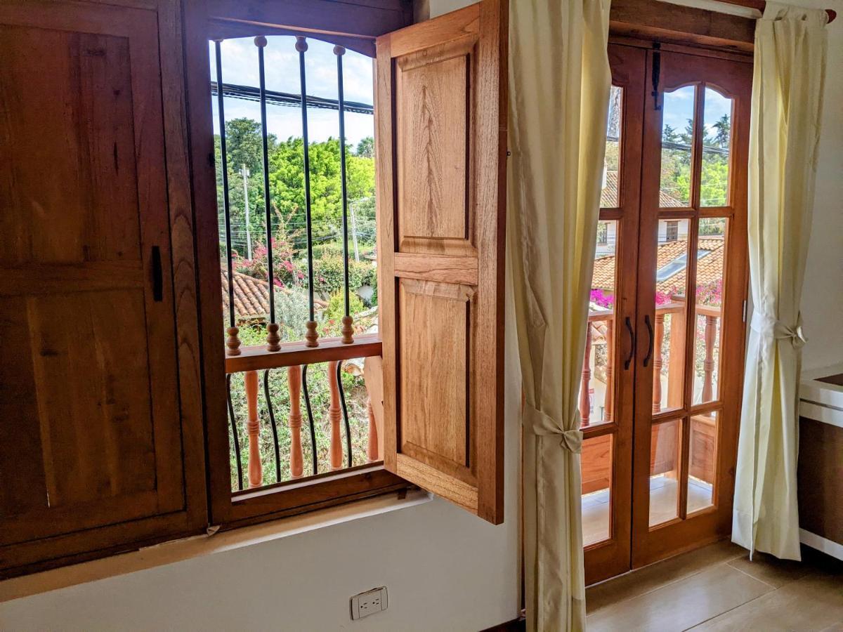 Off Hostel Villa de Leyva Buitenkant foto